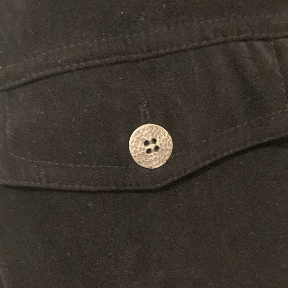 Black button up jacket - Picture 2 of 4